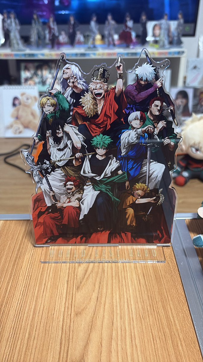 今週？の少年ジャンプGIGAについてきたアクリルスタンド、大きいし