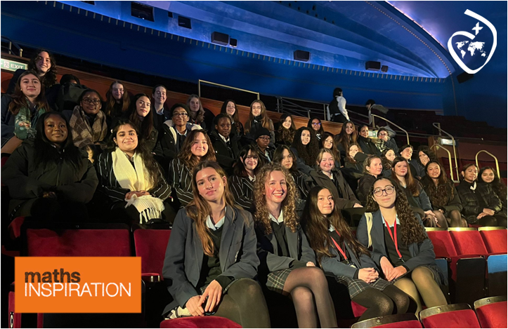 SHHSHammersmith's tweet photo. On Friday, a group of Year 11, 12 and 13 students visited Cambridge Theatre to watch Maths Inspiration. 📣💭

They watched some brilliant interactive talks from various mathematicians who really brought maths to life using real-world applications.

#shhshammersmith #womeninmath https://t.co/96YNyIFF0M