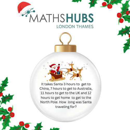 Maths Hub LDN Thames tweet media