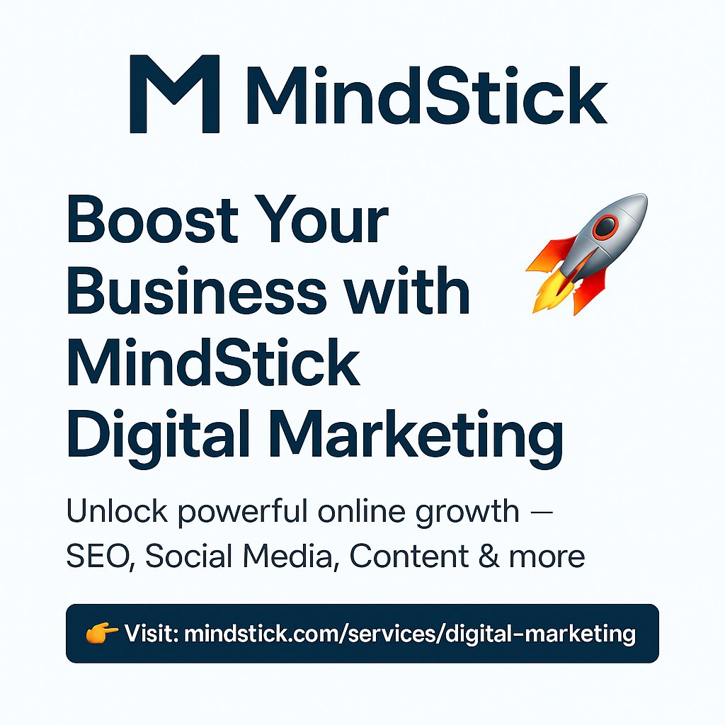 MindStick tweet media