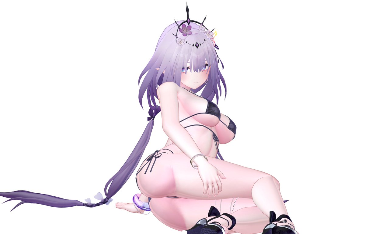 肌の質感を抑えてみたよ