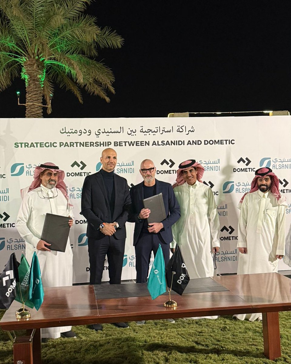 بكل فخر نعلن عن شراكة استراتيجية بين السنيدي للوازم الرحلات و دومتيك العالمية <a href="/dometic/">dometic</a>.
خطوة تعزز تجربة الرحلات في المملكة، وتقدم حلولًا مبتكرة بمعايير عالمية، وتمكّن عشاق الرحلات من تجربة لا تُنسى. 🇸🇦🤝
#السنيدي_للرحلات