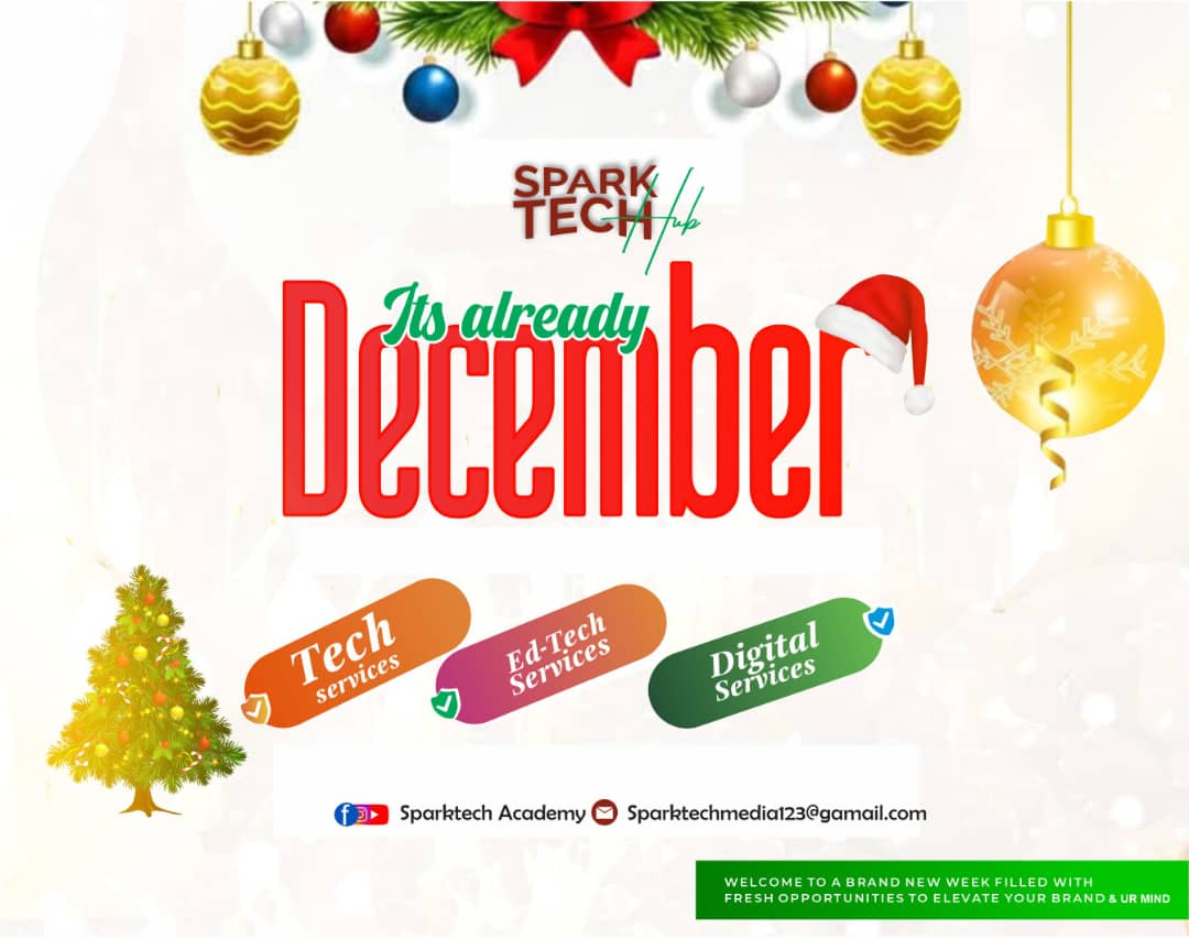 SparktechT663's tweet photo. Growth gets easier when you’re surrounded by people with the same drive — especially when the year ends and not all goals got checked off.

Join Sparktech Hub and give your tech ambition a fresh start in the new year.

Type READY to begin. 🚀
Season’s greetings from Sparktech! https://t.co/XCXVZKArcv