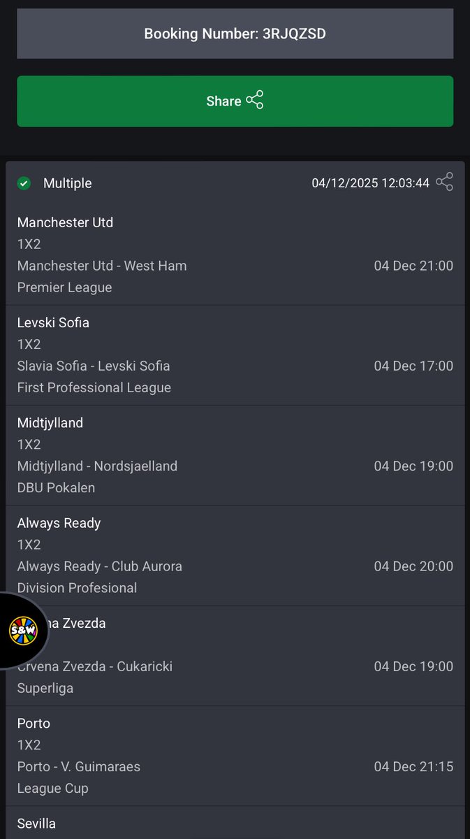 DaJerrystar's tweet image. Today’s tips on bet9ja 🔞

3RJQZSD
3RJRC57

#Bet9jaCode

@Ekitipikin @LouieDi13 @officials_dc @Giftedtips01 @Johnthepunting