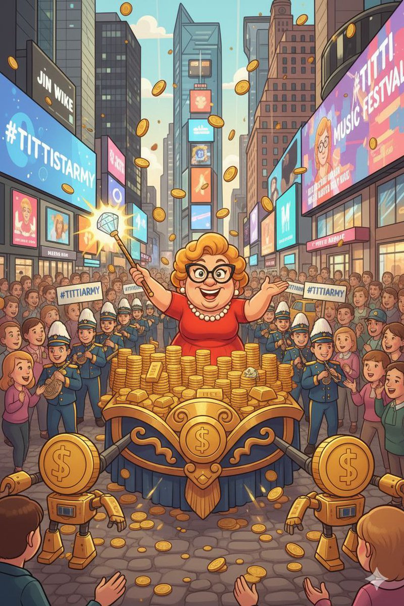 gm CT, still not yet in the #TITTI #TITTIARMY, it's time to join the winning team, grandma is steadily cooking more $TITTI cookies for all, don't miss out on <a href="/TITTIcoin/">Titti</a>