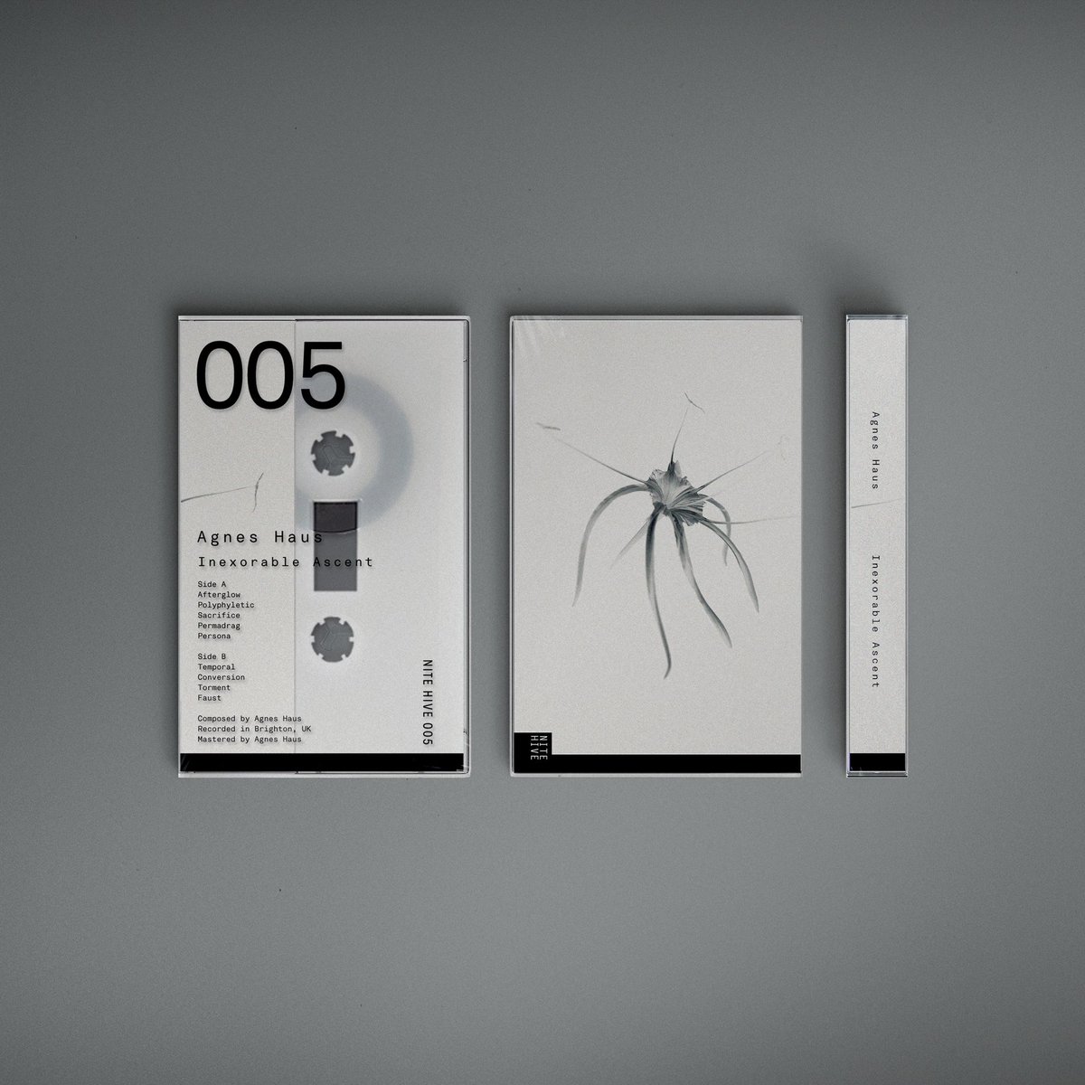 PenelopeTrappes's tweet image. midnight meditations. infinite intonations. hallucinatory. 

congrats @Agnes_Haus on creating the perfect score to a life blossoming in the non-binary 🖤

out this Friday on my imprint Nite Hive via Bandcamp:

agneshaus.bandcamp.com/album/inexorab…

#witch #nonbinary #experimental #tape