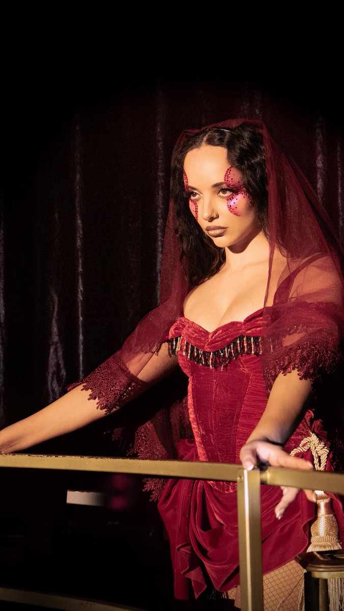 jade thirlwall red dress THAT'S SHOWBIZ BABY! THE ENCORE”, the new deluxe album by @JadeThirlwall  will be released tonight at midnight local time