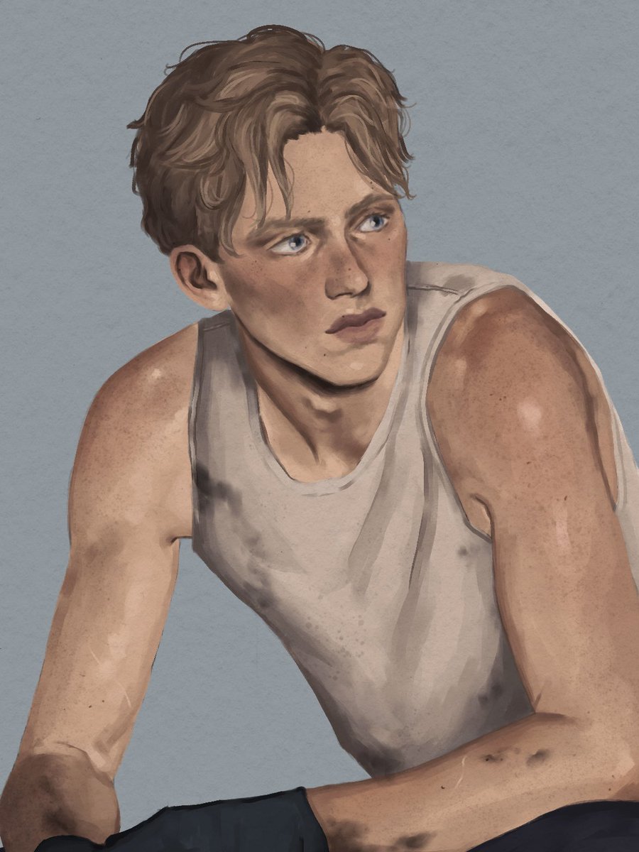 Blacked out and drew a little Adam #TheRavenCycle #trc #adamparrish