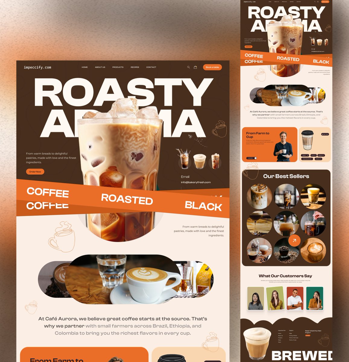 Designed this Coffee Shop Website ☕️

How is it?        DM me for your Website Project 📩