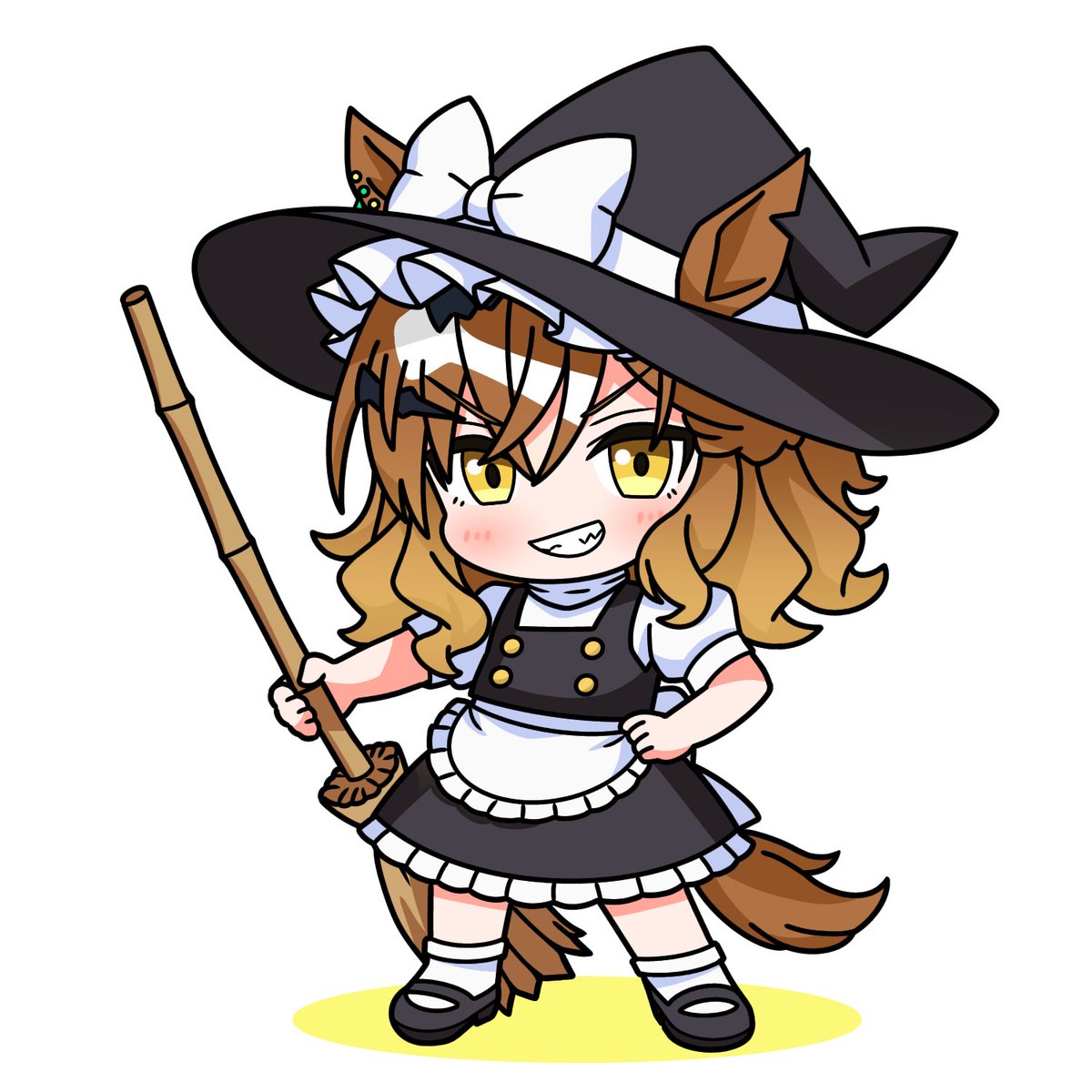 霊夢タキオン出したなら魔理沙ポッケも出せということで再掲