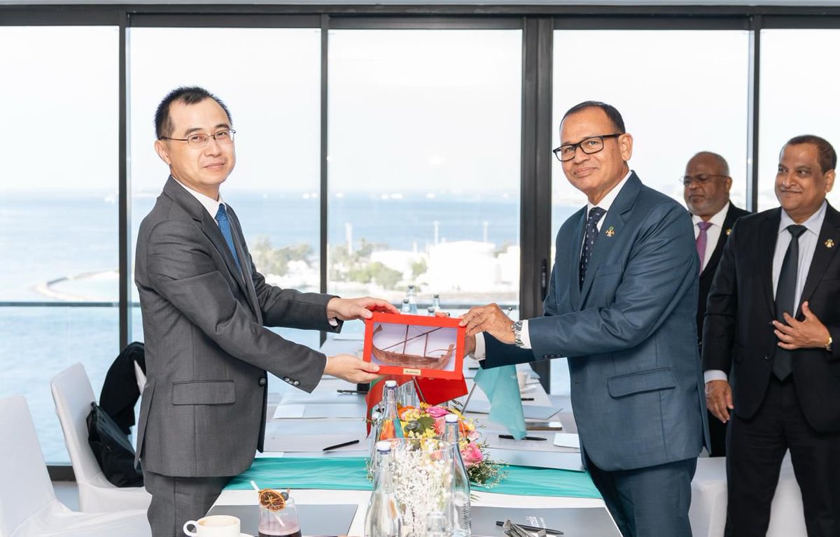 A high-level delegation from the International Department of the CPC Central Committee held a constructive meeting today with representatives of the People’s National Congress (Congress Party).

Discussions focused on the outcomes of the recently concluded 4th Plenary Session of