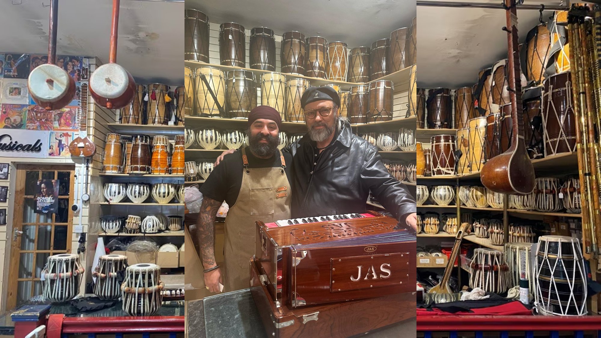 تجربه بی نظیر ما در فروشگاه Jas Musicals لندن جایی که هنر مرز ها را میشکند!