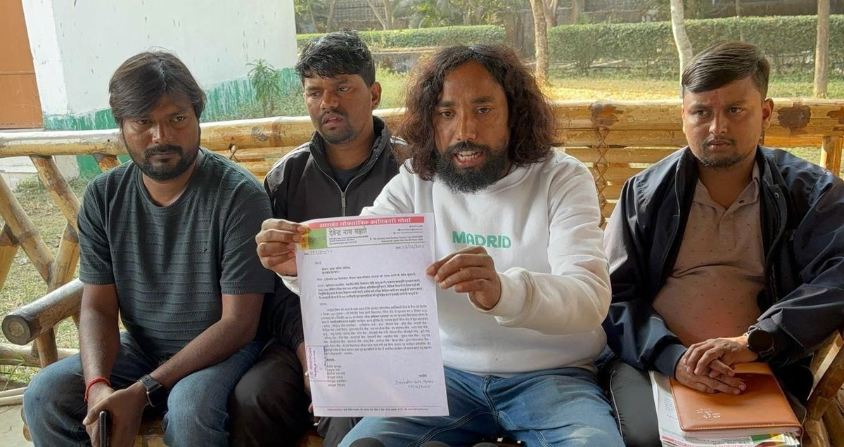 AaryaaNewsIndia's tweet image. 6 दिवसीय पदयात्रा सह एक दिवसीय विधानसभा समक्ष धरना प्रदर्शन।

पूरी जानकारी दिए हुए लिंक पर ➡️ aaryaanews.com/jlkm-jharkhand…

#ProtestForChange #MarchForJustice #AssemblyDemonstration #UnityInAction #AryaGroup #AaryaaDigitalOtt #AaryaaNews