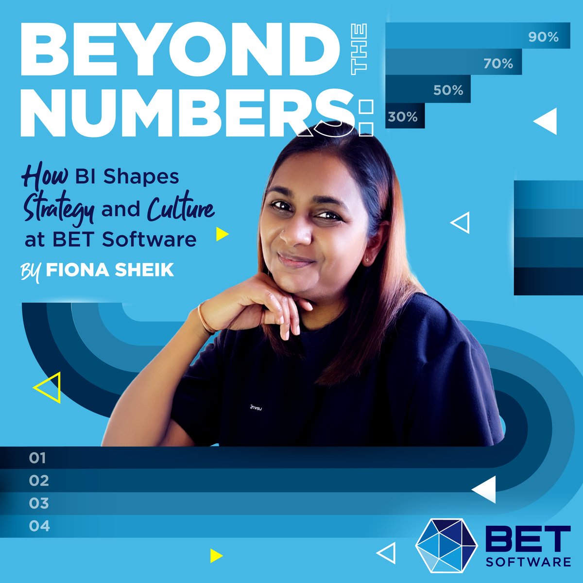 Data that shapes culture? That’s how we do BI. At BET Software, Business Intelligence doesn’t just crunch numbers, it sparks ideas, connections, and change. 

Read Fiona Sheik’s blog: bit.ly/3MEc1fn 
 
#BETSoftware #BusinessIntelligence #Innovation #TechCulture #WeAreBET