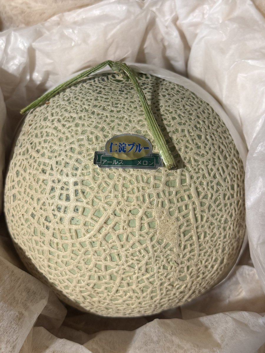 お疲れ様〜で、今週もラスト後１日ダァ〜👍
で、Ninaさんからいただきました〜
仁淀ブルーで育ったメロン🍈
ありがとうございます🙇

高知の仁淀川はマジで美しかったです✨✨✨