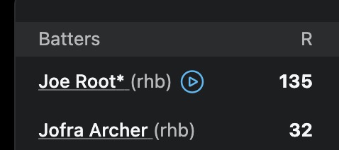 Today's Last wicket partnership between Joe and Jofra in Ashes is just like #cricket26, My IPL matches always goes to Bumrah (the 11th man) in MI with one of batsman scoring 50-80 run partnership

<a href="/BigAntStudios/">Big Ant Studios</a> <a href="/RossSymons/">Ross</a>