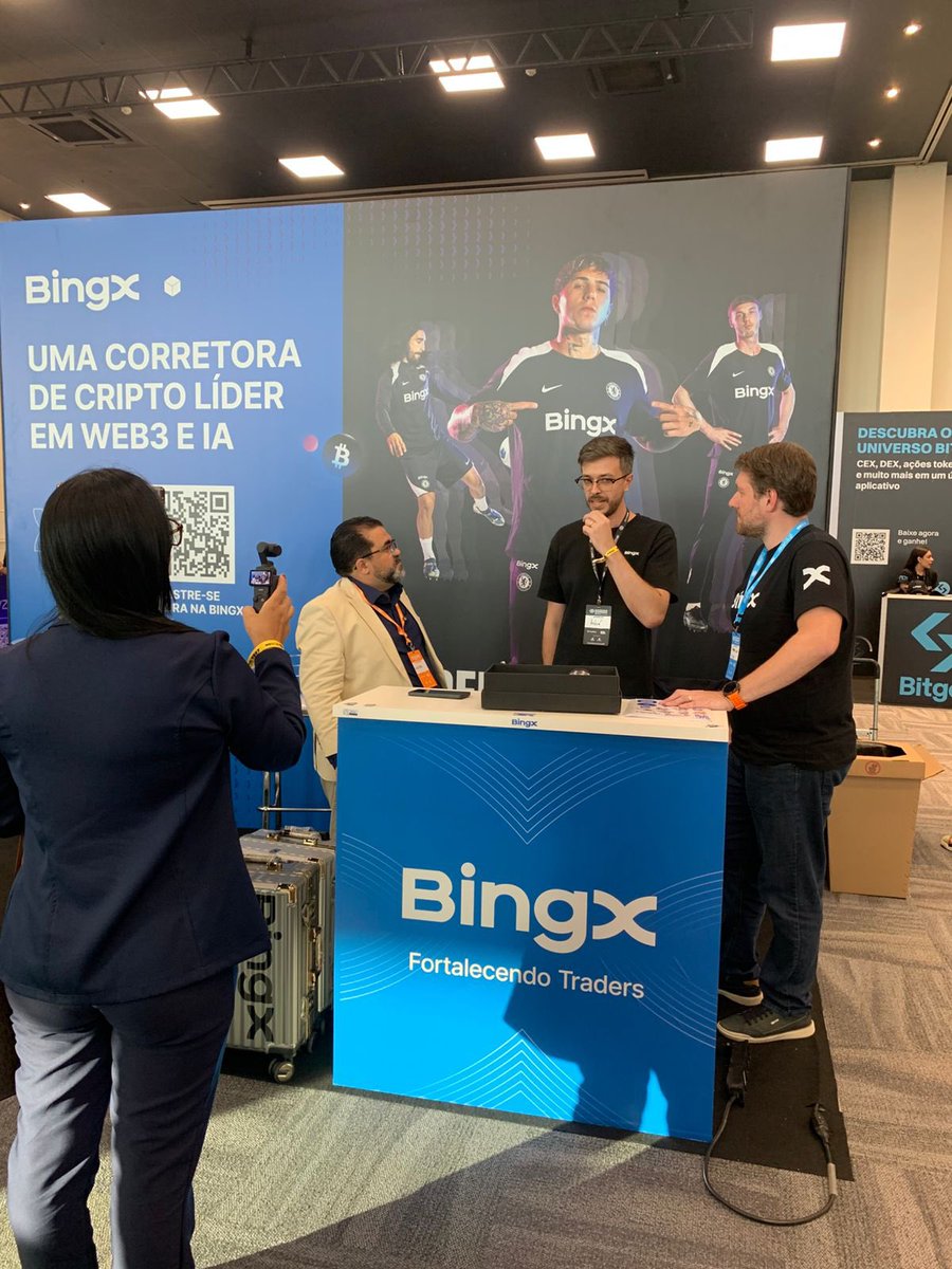 Cheriz_wilfred's tweet image. 🇧🇷✨ What an epic time at Blockchain Conference Brasil 2025! From Nov 28–29, BingX hit São Paulo as an official sponsor — showing up with real energy, joining roundtables, and turning our booth into a 🔥 hub for connection, questions and new partnerships across LATAM.

Loved the…