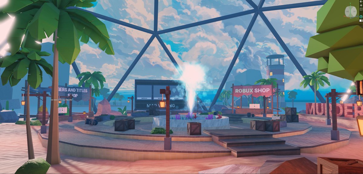 eidoojam's tweet image. Hey! I’m a Fisch-style Roblox builder 🐟
I build maps, props &amp;amp; full environments 🔧
My commissions are open ✨
DM me on Discord: majoodie. 💬
Prices depend on the work, tell me what you need &amp;amp; I’ll quote 💵⚡

#roblox #robloxstudio #blender #gaming #fisch