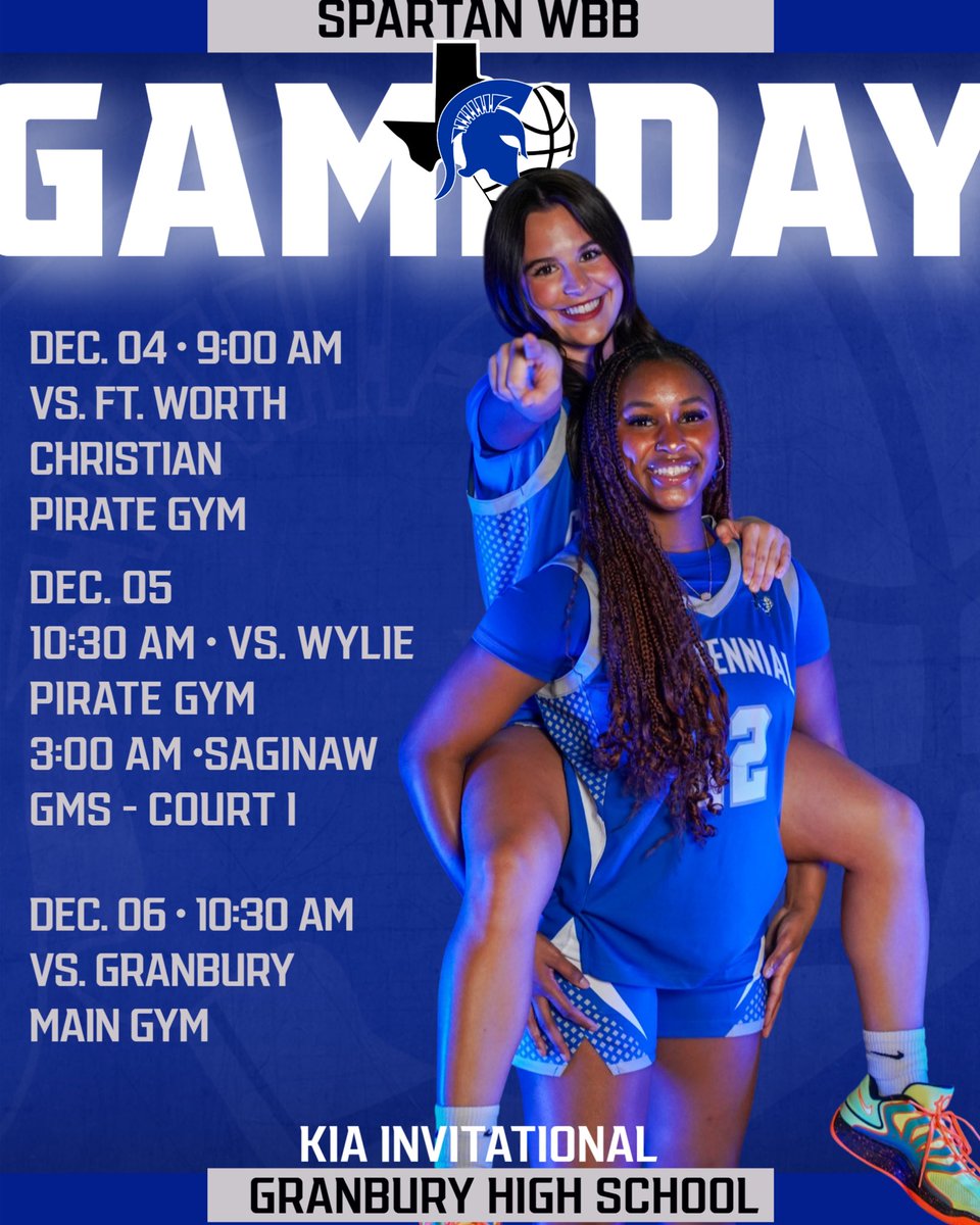 sprtnladyhoops's tweet photo. Spartans are headed to Granbury for the Kia Invitational🔥
Time to lock in, and go to work. 💪
#focusfightfinish🏀 https://t.co/Ix2DQ9OJjP