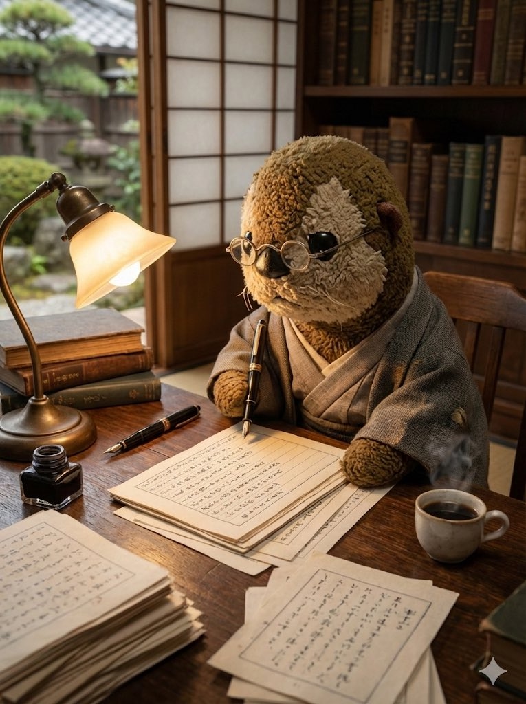 ラーだよ。 えーあいってすごいね。 ラー×さっかせんせい🦦