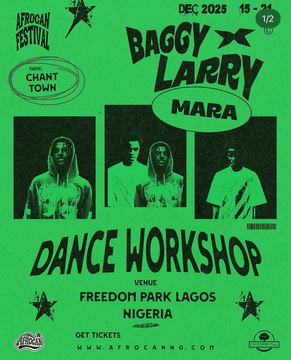 KRED0L's tweet image. Day 3 Starts with a triple treat of Dance Classes from
LARRY X BAGGY The Mara Duo you deserve to
ADILARINGZ The Pink masquerade Idan dancer to
SLAYTWINS X KINGDAVINCI The Naija Fusion Maestros. Evenings BAZUTE BATTLE and then DJ RAVE BATTLES 
CHANT TOWN IS PACKED NO WORRY.🔥🔥