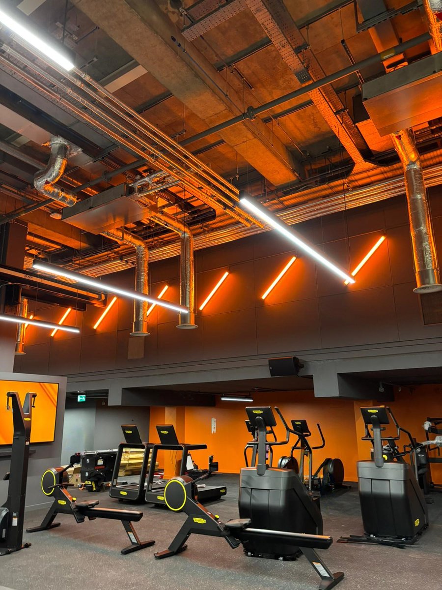 Synergy_Lights's tweet photo. Bold lighting for a brand that stands out. 💪A perfect example of how thoughtful lighting design can elevate brand identity and atmosphere in commercial environments.
https://t.co/FteXmUOnLA
#BespokeLighting #InteriorLighting https://t.co/Xptoq74t2x