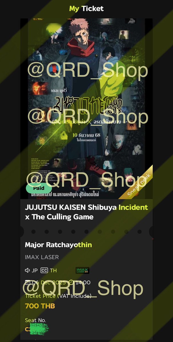 qrd_shop's tweet photo. #ขาย เข็มกลัด รอบพิเศษ
- จองตั๋วเรียบร้อย

★ ชิ้นละ 50 ฿
☆ ส่งลทบ.บ้านละ 30 ฿
/นัดรับในงาน IFexpoWinter25 ได้ (ค่าเข้างาน120)

#ตลาดนัดJJK #ตลาดนัดจจส  #ตลาดนัดJujutsu #ตลาดนัดJujutsuKaisen #ตลาดนัดอนิเมะ #JujutsuKaisen https://t.co/dSxN7AIIoo