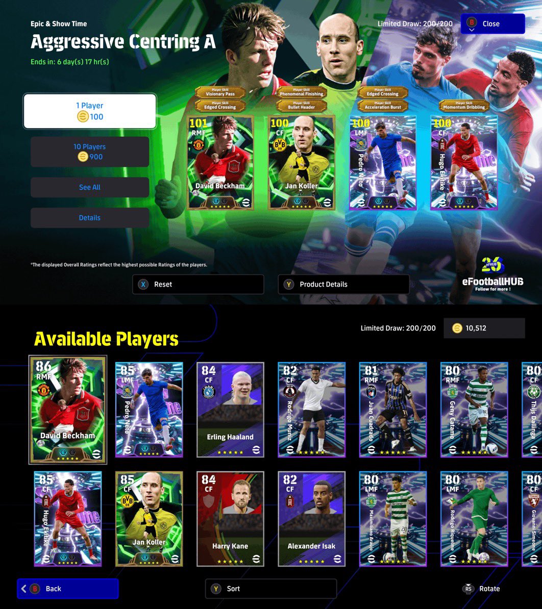 ChamAdam59001's tweet photo. Epic &amp; Show Time: Aggressive Centring A🔥💫

#eFootball2026 #eFootball https://t.co/UvmlnxNyQ7