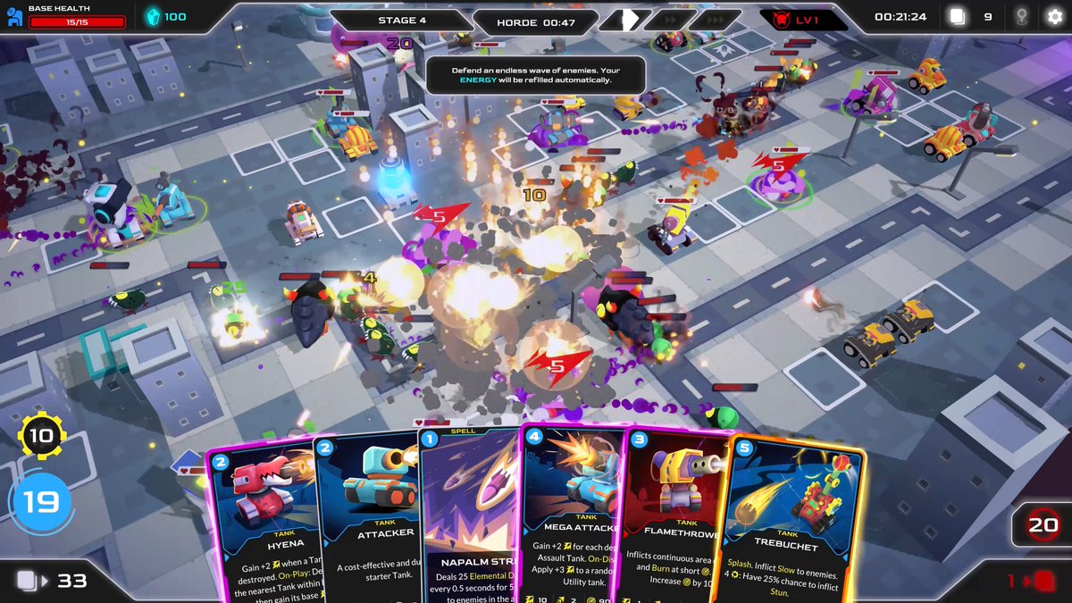 Mini Tank Mayhem 🪖 🃏| Tanks alot for Wishlist tweet media