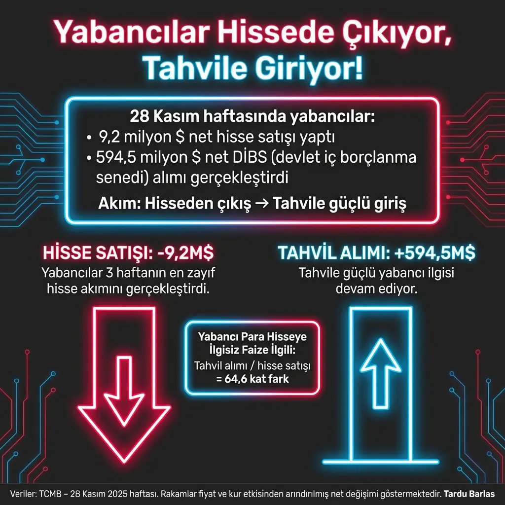 taaardu's tweet image. Yabancılar veya bıyıklı yabancılar, 28 Kasımla biten geçen hafta Carry Trade girmişler. Hisseye ilgi gösterilmemiş.