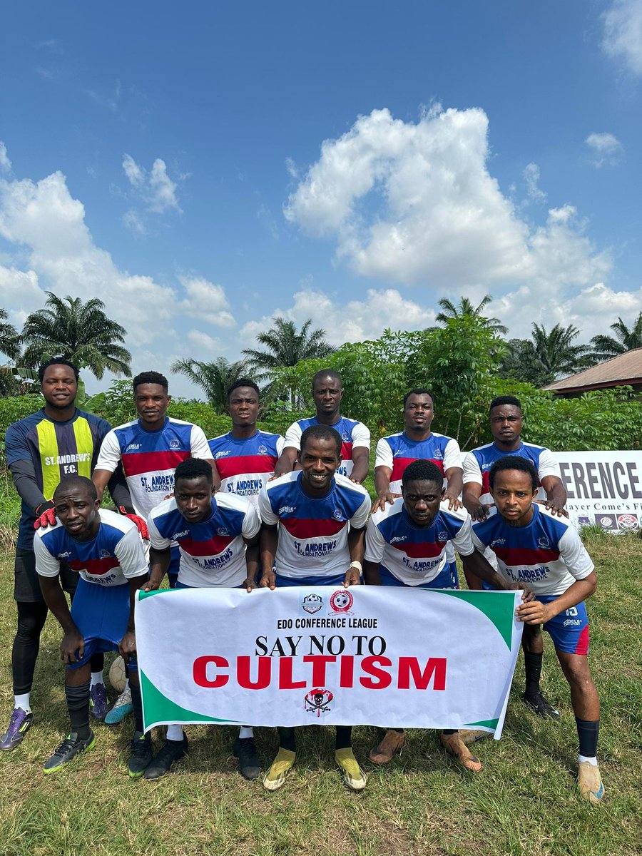 DID YOU KNOW?🚨

Did you know that after 7 matches, St Andrews FC are yet to concede a single goal in the #Edoconferenceleague?

The boys from Wire road are just 4 points away from becoming first ever winners of the league and they take on <a href="/etete_academy/">Etete football academy</a> today by 3pm.

#ECL2025