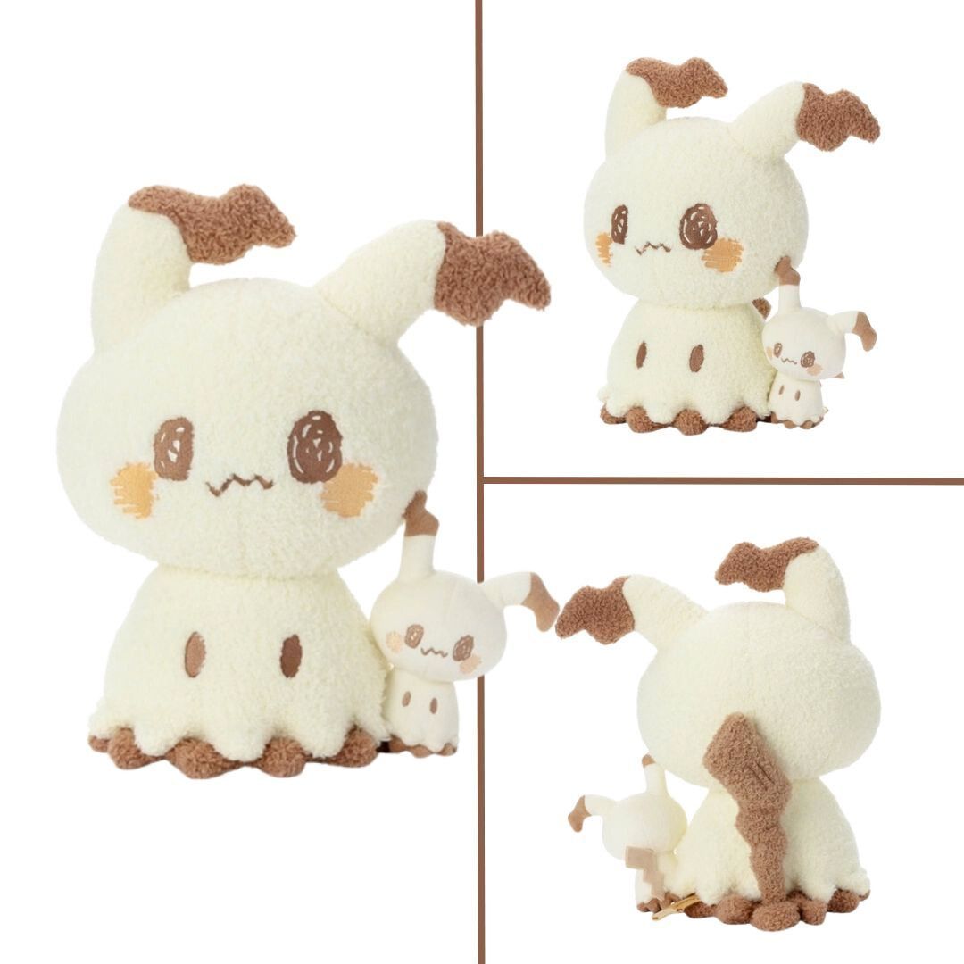 mecchaJP's tweet image. Pokémon Poképeace - Mimikyu With Mini Plush Ver. - Still Available on meccha-japan!