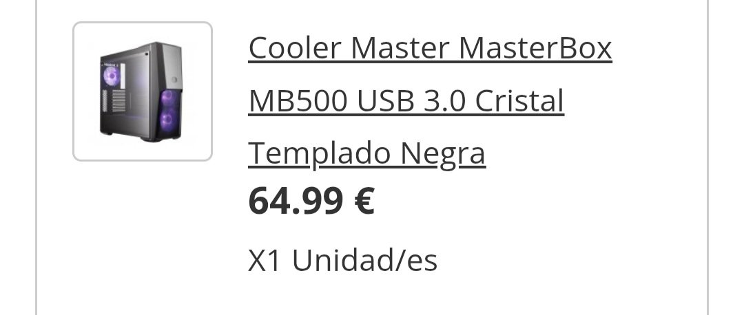 Ruben17x's tweet photo. Yo entiendo que los precios suben y tal, pero decir que es su mínimo histórico es muy descarado no?? @pccomponentes https://t.co/Nw5NFvY32I