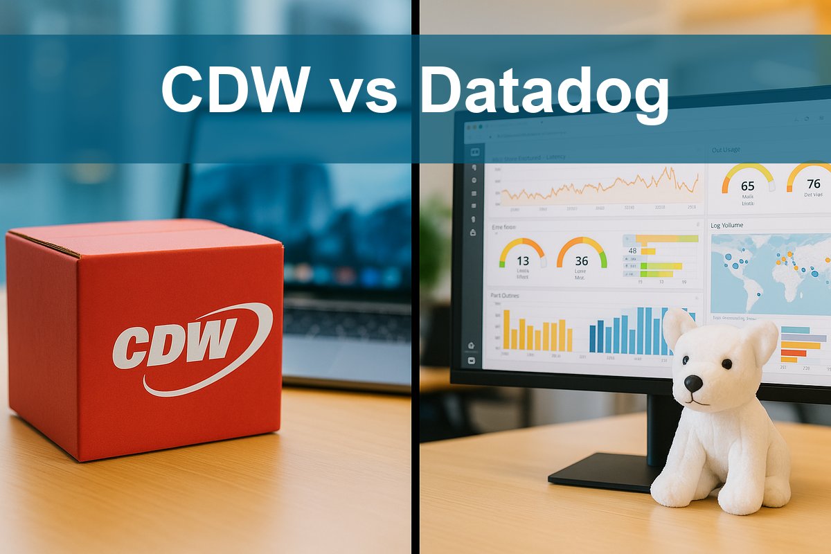 ArtificallCom's tweet image. CDW vs Datadog: Which stock is the better buy? 

CDW shows strong fundamentals and profitability, while Datadog excels in innovation but faces valuation concerns. Explore the insights to make an informed choice! 📈 artificall.com/analysis/compa…

$CDW $DDOG #Investing