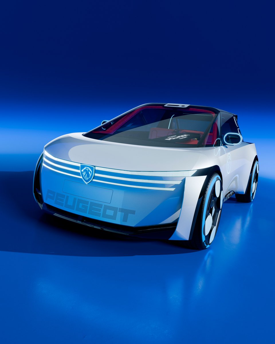 PeugeotUK's tweet image. Peugeot Polygon Concept brings future focused design to life with its three claw lighting, bold geometry and playful attitude. A clear look at #Peugeot’s next chapter. #LetTheFunBegin #PeugeotPolygonConcept