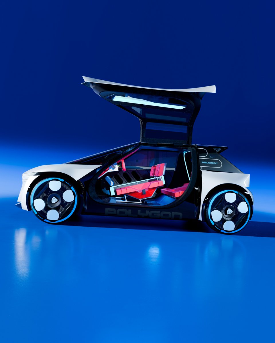 PeugeotUK's tweet image. Peugeot Polygon Concept brings future focused design to life with its three claw lighting, bold geometry and playful attitude. A clear look at #Peugeot’s next chapter. #LetTheFunBegin #PeugeotPolygonConcept