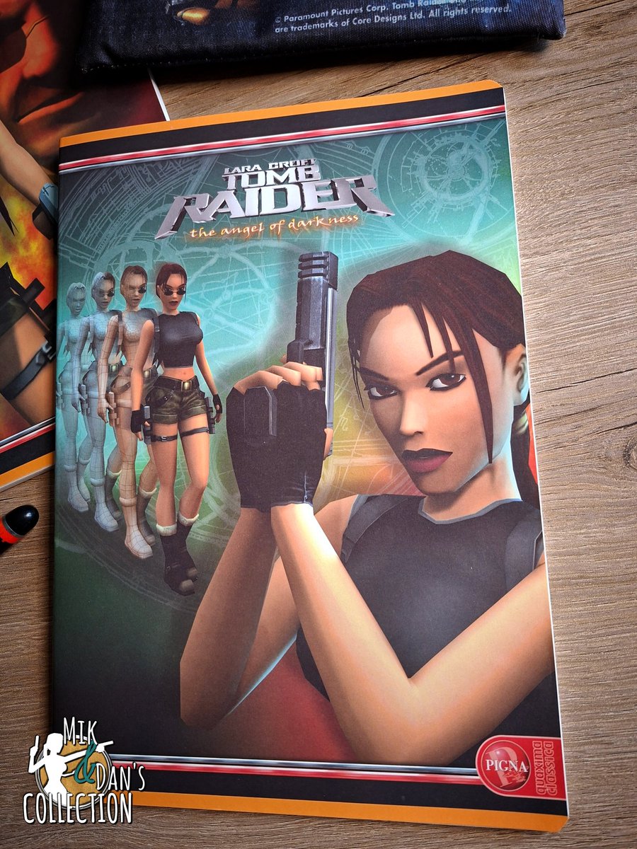 CollectionMik's tweet image. 🇬🇧/🇺🇸 2 Tomb Raider notebooks sold in Italy as part of the TR6 promotion. We would have loved to have had them for school back then, and you?

#laracroft #tombraider @tombraider #tombraidercollection