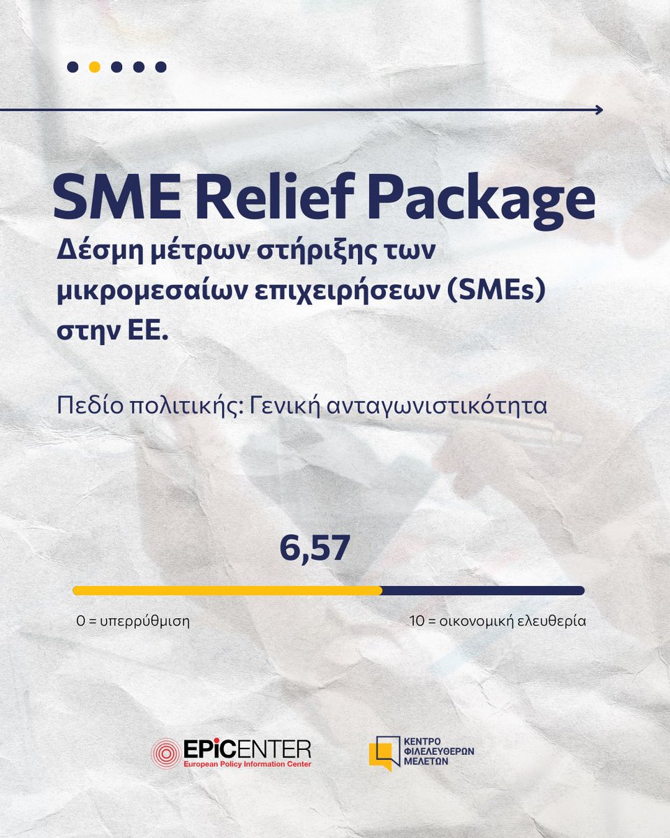 ΚΕΦΙΜ | Κέντρο Φιλελεύθερων Μελετών tweet media
