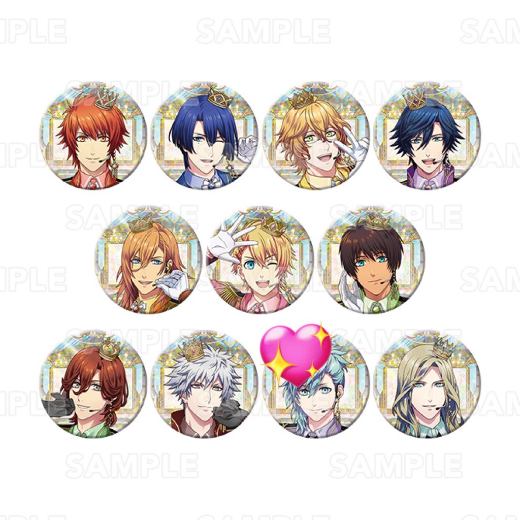 交換/譲渡】うたプリ シャニライ ブロメイト スターホログラム 缶