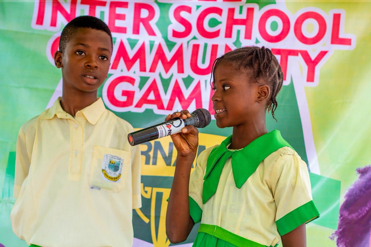 REELfoundation's tweet photo. Our year started bright.
On May 15, Idris and Favor won the Agbado Inter-School Spelling Bee and advanced to the Ogun State competition — where they didn’t just participate, they won, becoming Chairman and Speaker for a Day.

Moments like these keep us going.
 #REELFOUNDATION https://t.co/RxoOvHJPIC