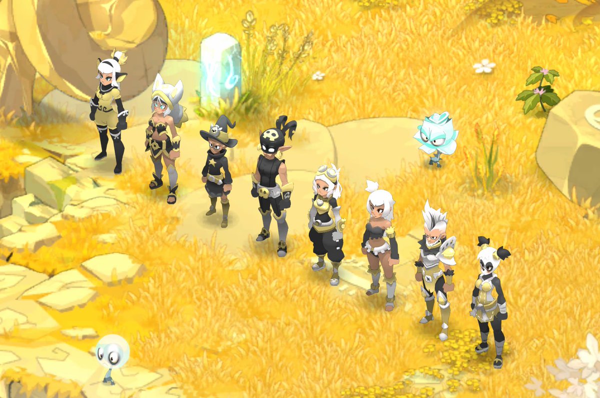 J'ai renta l'investissement de la team farm Vortex, j'en ai profité pour créer les personnages pour le full succès B8, pas convaincu du panda, j'hésite avec osa/sram  🤔