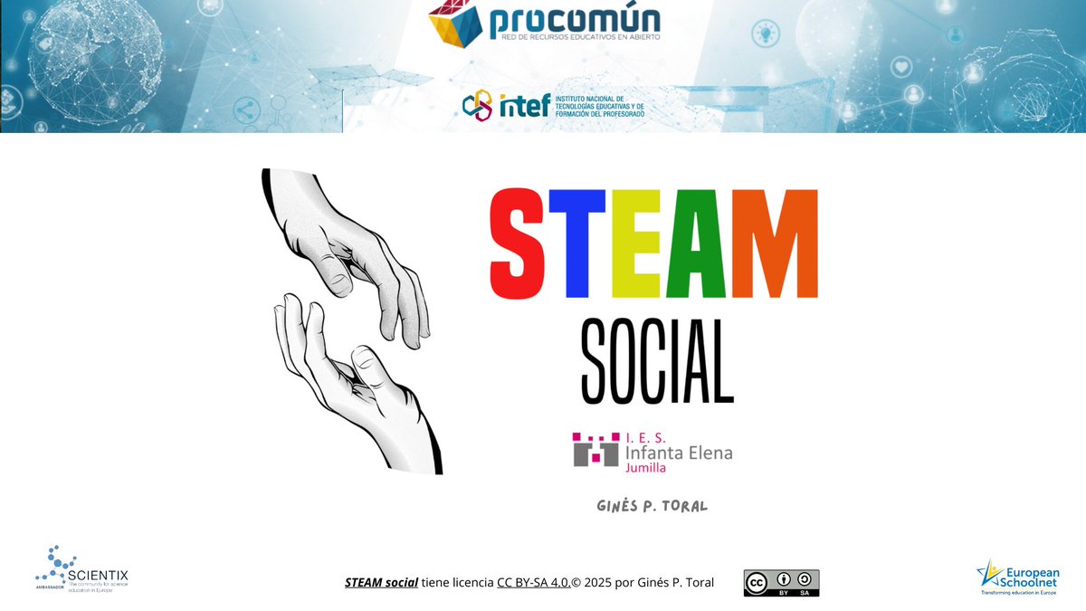 ¿Buscas propuestas de ApS creativas? 
Descubre #STEAM-social, REA de Ginés Toral basado en impresión 3D, con impacto real en la comunidad. <a href="/Tecnosecundaria/">Tecnosecundaria</a>
👉bit.ly/4iBX1e5
Seguro que te va a inspirar tanto como a mí 👏
<a href="/educaINTEF/">Educación INTEF</a> <a href="/Educarm/">Educarm</a> <a href="/AdF_RdeMurcia/">Aula del Futuro Región de Murcia</a>  <a href="/scientix_es/">Scientix ES</a>