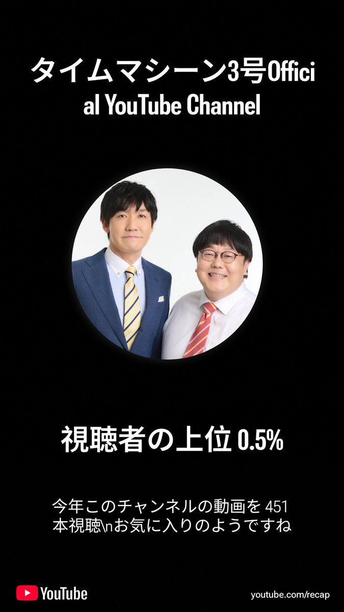 r1e_8's tweet photo. どんだけ見たんだ🤣

#タイムマシーン3号
https://t.co/ZuBh4HFlP4 https://t.co/IqaGduIXOo