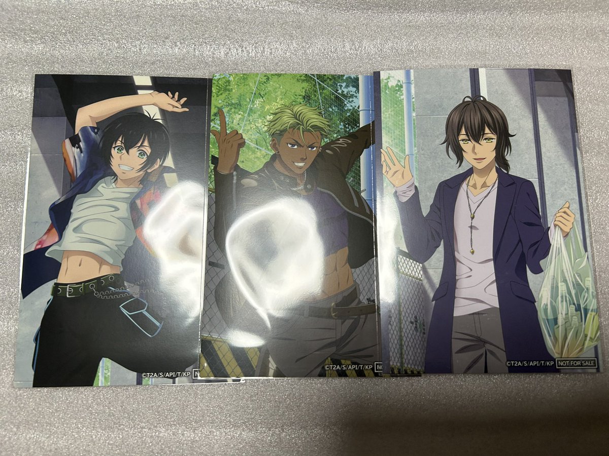 キンプリ キンツア マルイ アニメバス 交換 譲渡 提供 イラストカード