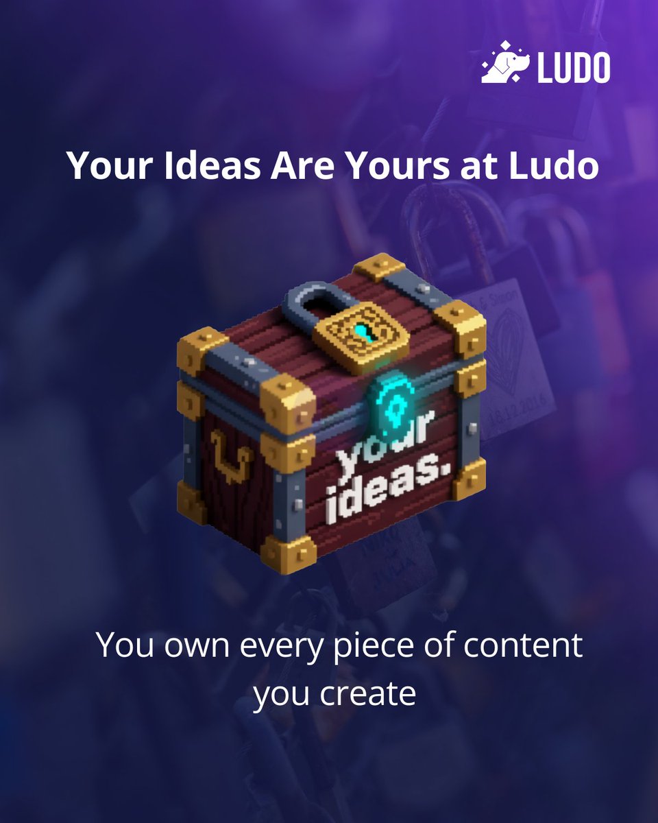 Ludo_AI's tweet photo. At Ludo, your ideas are yours. We never train AI on your game concepts or private interactions. You own every piece of content you create, so you can share, use, or monetize freely. Try free at https://t.co/2PQl3hqH6r.
#LudoAI #CreativeOwnership #AItools #Privacy #GameDesign https://t.co/b9qhIrdgjK