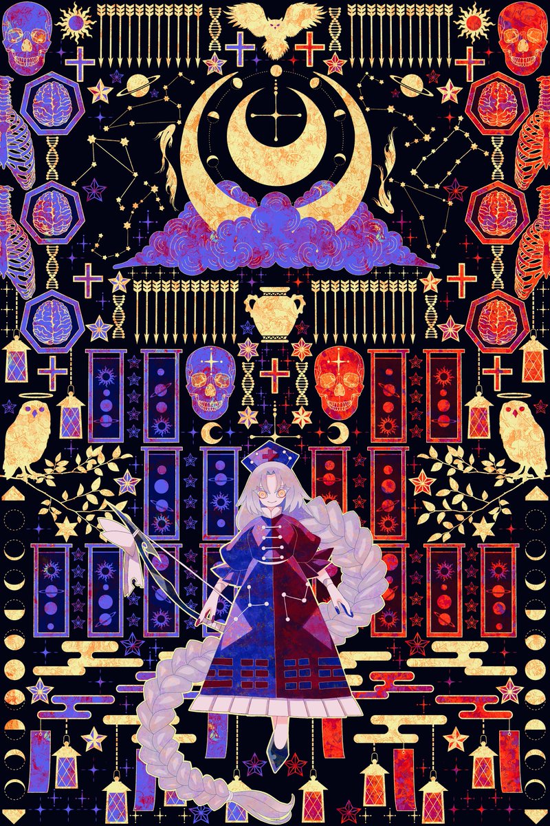 ✨🌙金霊🌙✨
#東方Project
#八意永琳