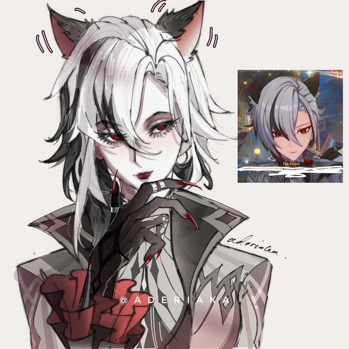 If you told me a year ago that Arle would wear cat ears in canon lore, i wouldn't have believe you
#GenshinImpact #ARLECCHINO