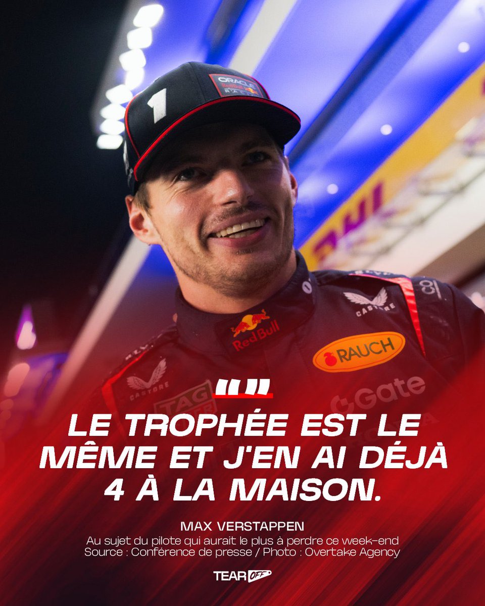 N’hésite pas à prendre le 5e 

#f1 #AbuDhabiGP