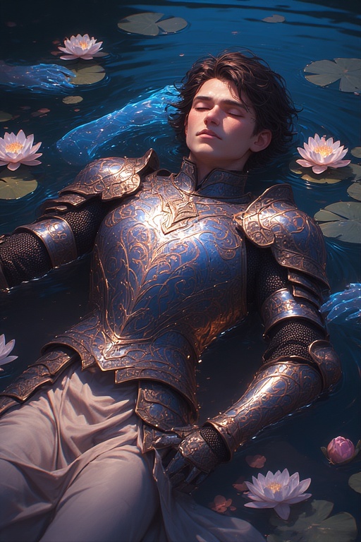 Good Morning! Mermaid touch. made in AI.