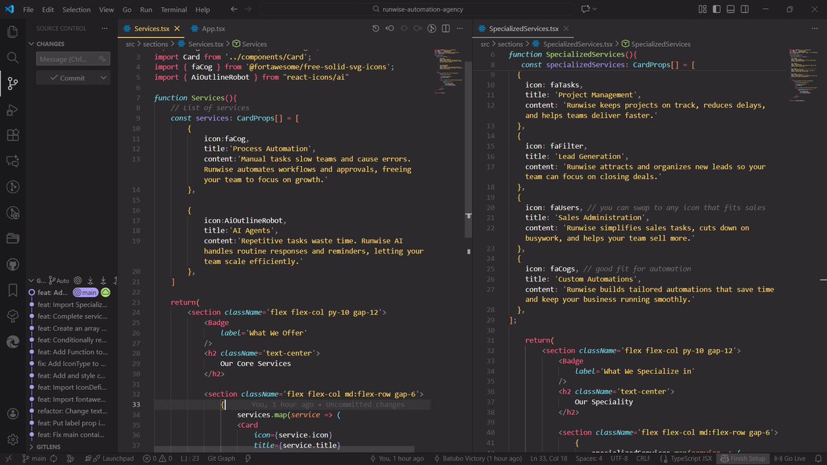 Phoenix_Do_main's tweet image. Working on a Runwise Automation project today reminded me:

Most websites fail because the vision gets lost between design and development.

That’s why I chose to be both — the vision stays intact, even in big teams.

#webdesign #frontenddevelopment